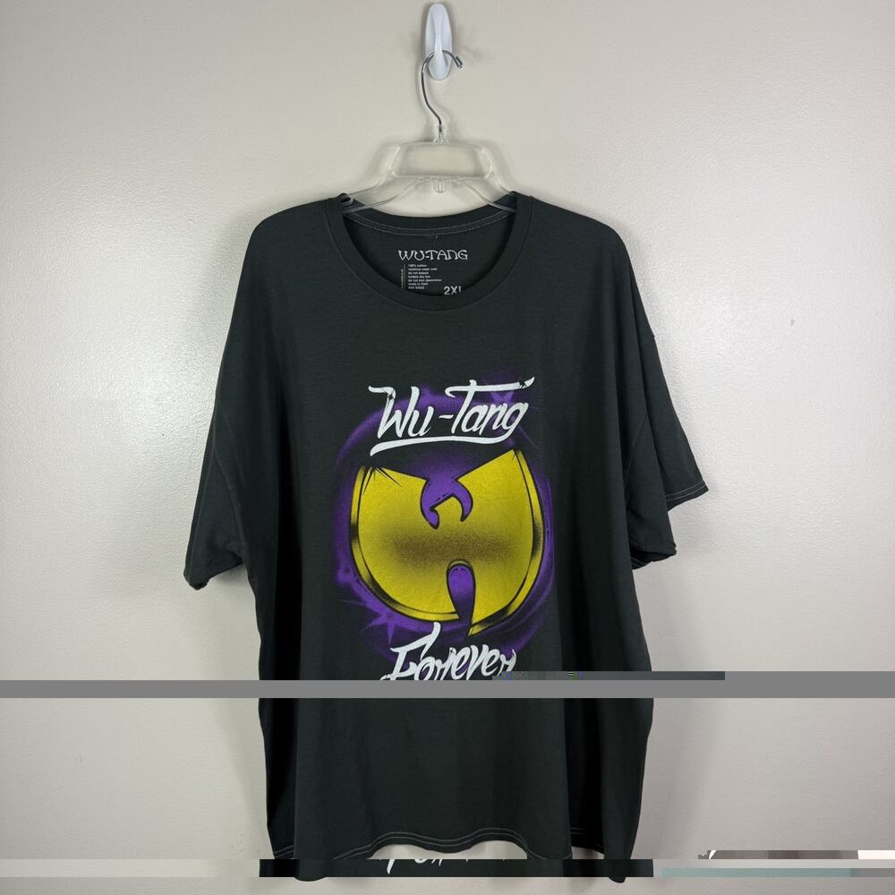 NWT Wu-Tang Forever Grey Men’s T Shirt Sz 2XL Method Man Ghostface Rawkwon Gza